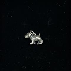 JAMES AVERY 3D PUPPY CHARM STERLING SILVER